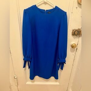 Banana Republic Midi Dress with Tie Sleeves